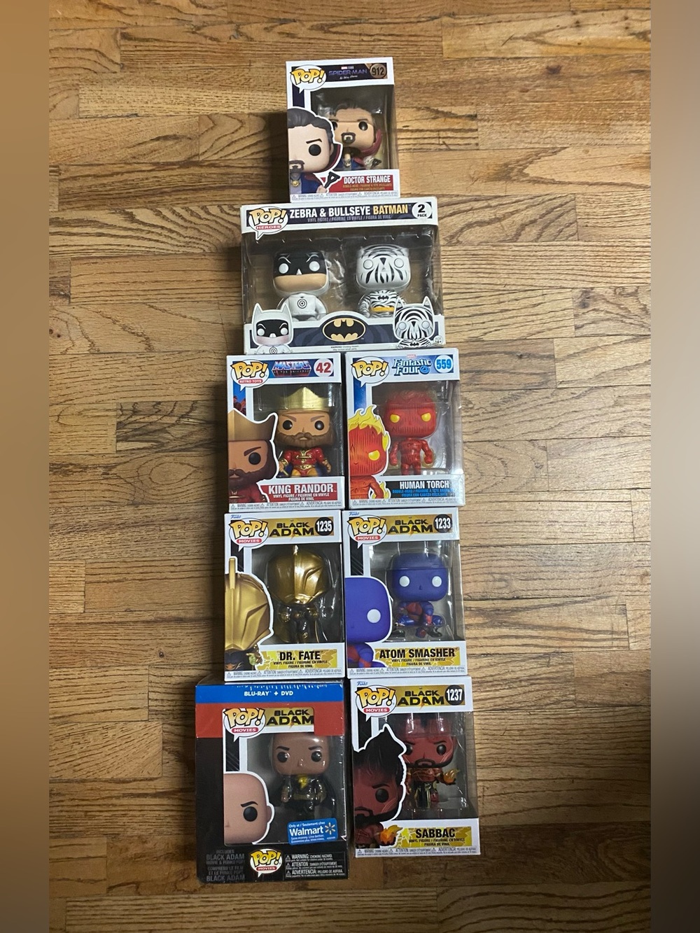 Lot Of 9 Funko Pops